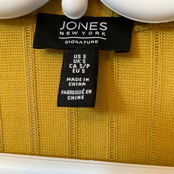 Jones New York - Open Front Lightweight Cardigan Coverup For Spring & Summer - Picture 5 of 9